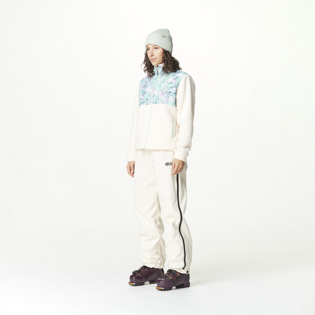 ZELKOVA PRINTED FLEECE __color:Blurry_Water_Print#5