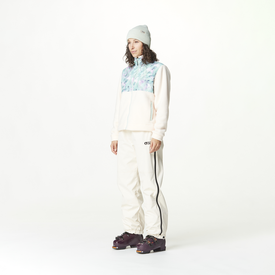 ZELKOVA PRINTED FLEECE __color:Blurry_Water_Print#5