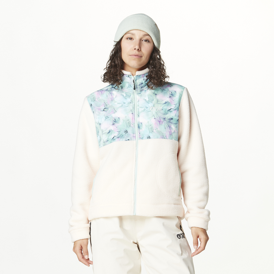 ZELKOVA PRINTED FLEECE __color:Blurry_Water_Print#0