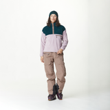RETRO ARCCA W 1/4 FLEECE __color:Sea_Fog_Deep_Water#1