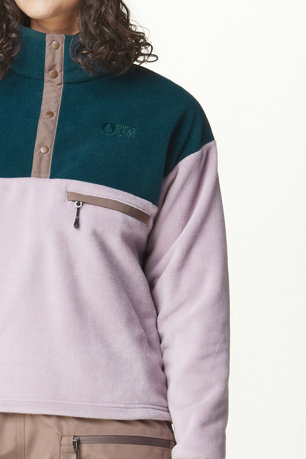 Chest pocket with zip