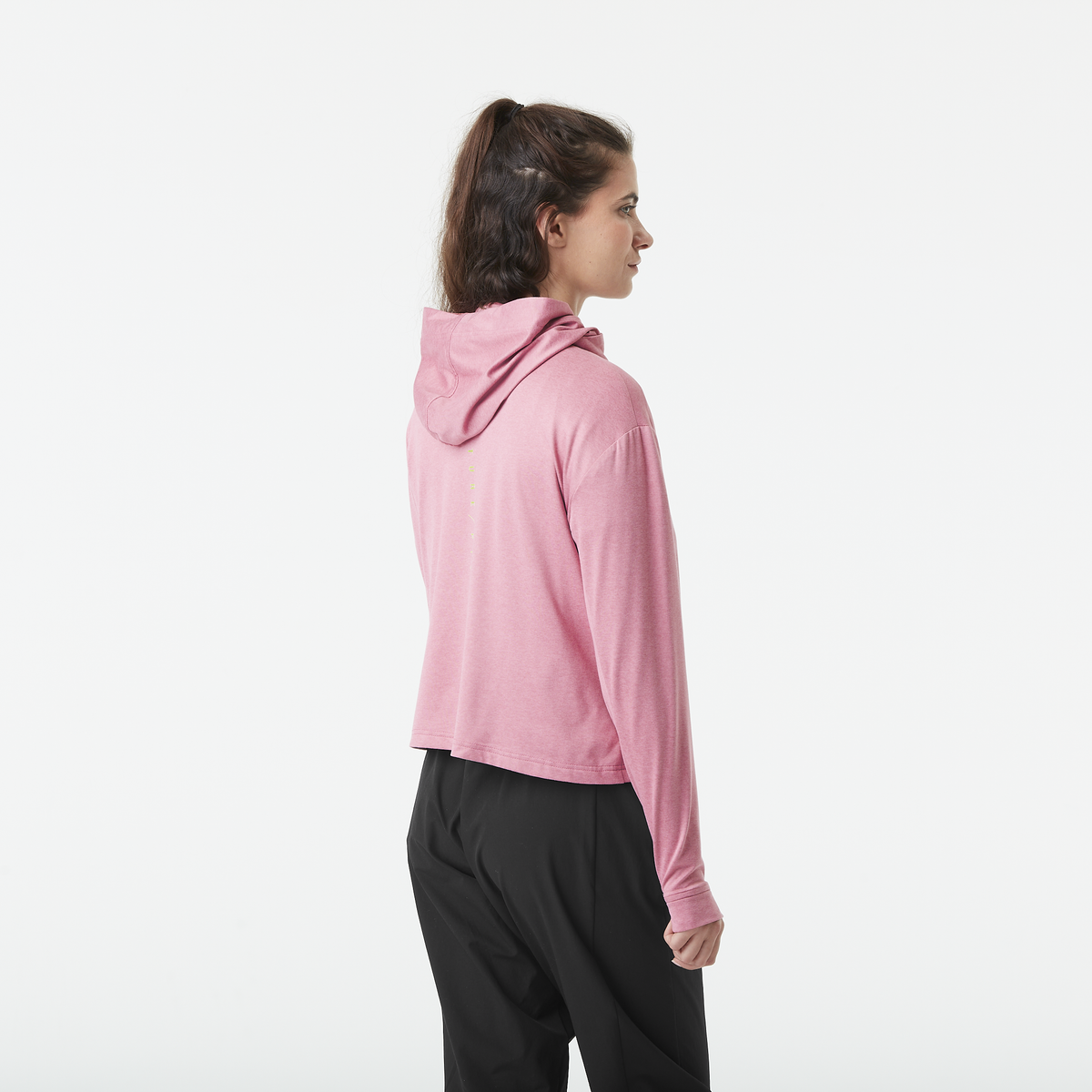 SHARI W ZIP TECH HOODIE __color:Mauve_Orchid#17