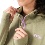 SHARI W ZIP TECH HOODIE __color:Aloe#6