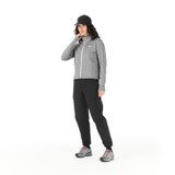 SHARI W ZIP TECH HOODIE __color:Black#11