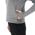 SHARI W ZIP TECH HOODIE __color:Black#13