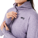 SHARI W ZIP TECH HOODIE __color:Purple_Haze#25