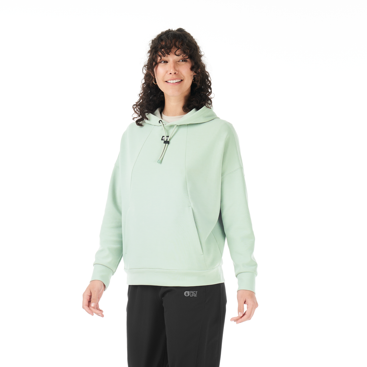PLURIS W TECH HOODIE __color:Cloudy_Blue#14