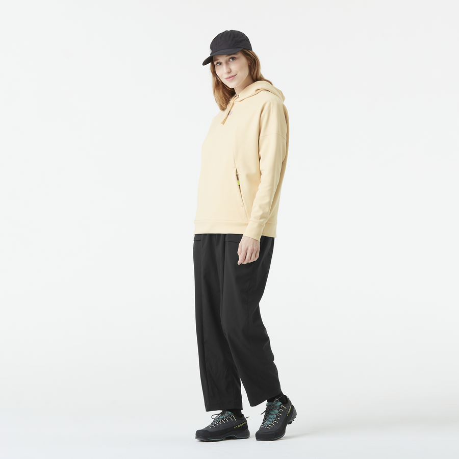 PLURIS W TECH HOODIE __color:Wood_Ash#30