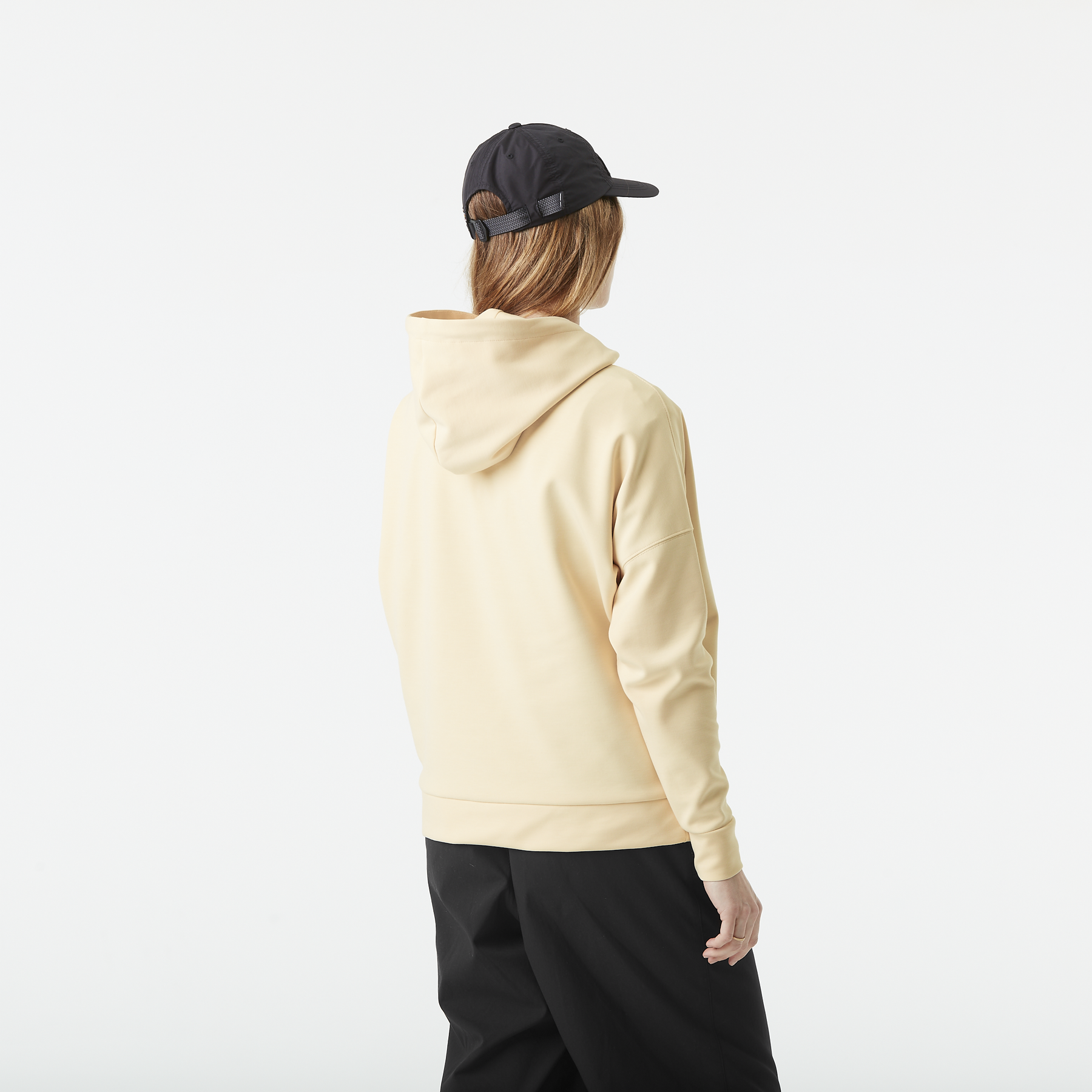 PLURIS W TECH HOODIE __color:Wood_Ash#29