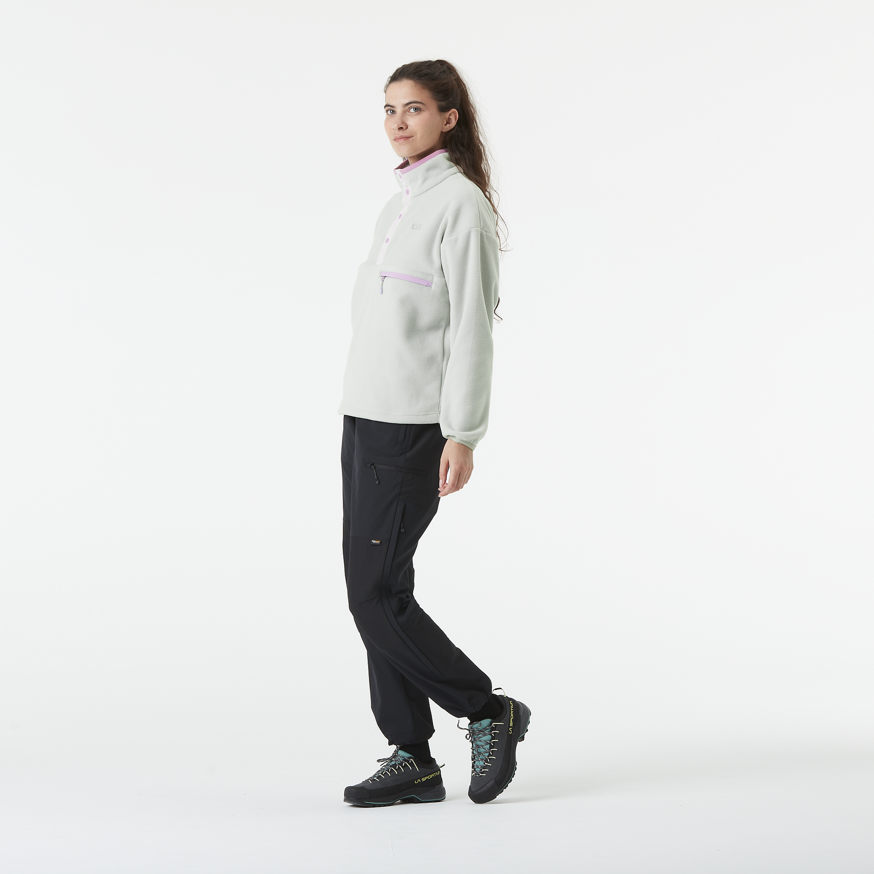 ARCCA W 1/4 FLEECE __color:Cloudy_Blue#1
