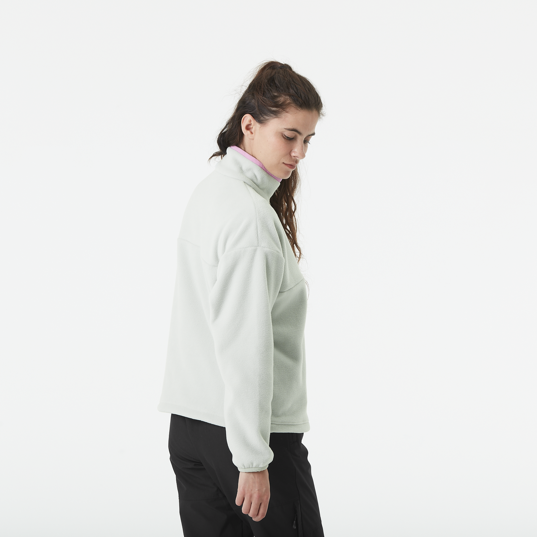 ARCCA W 1/4 FLEECE __color:Cloudy_Blue#2