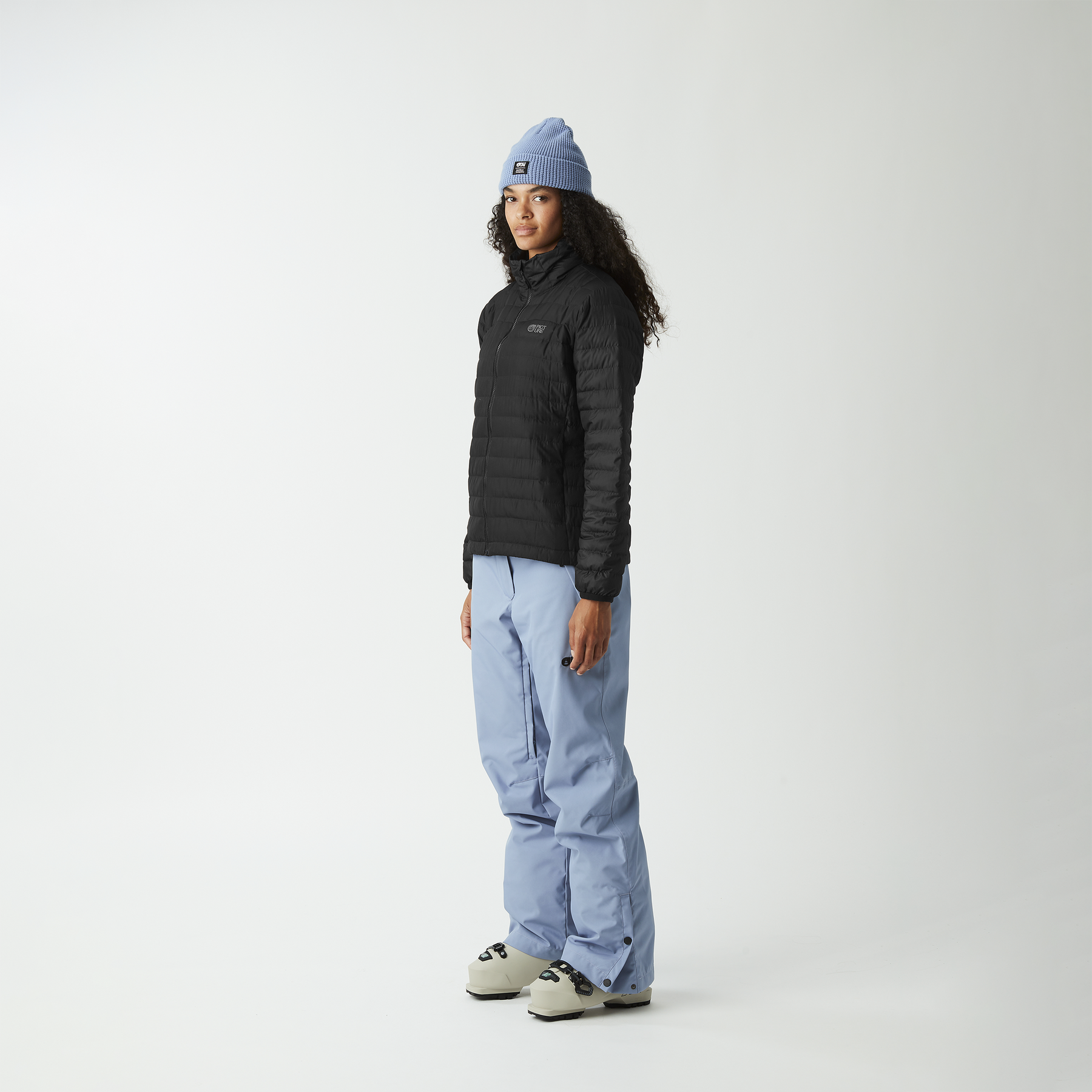 LIGHT PUFF W JKT __color:Black#4