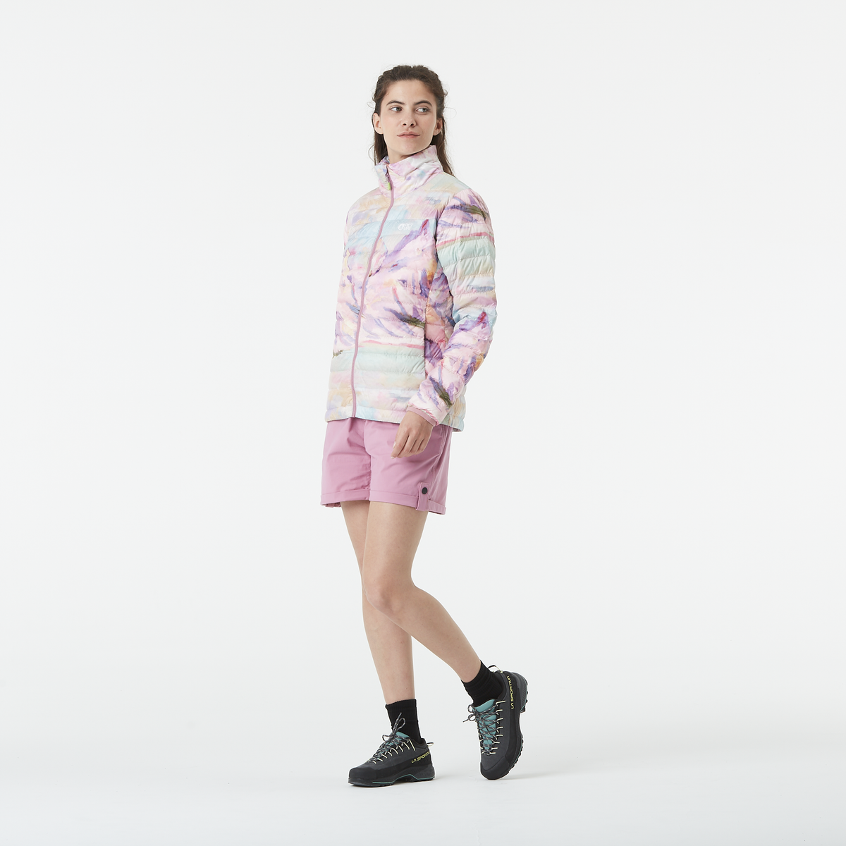 LIGHT PUFF W PRINTED JKT __color:Montanea_Print#6