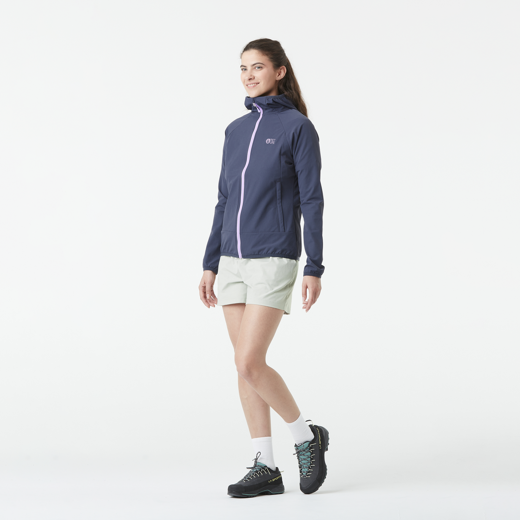 OUTIF W SOFTSHELL JKT __color:Odyssey_Gray#19