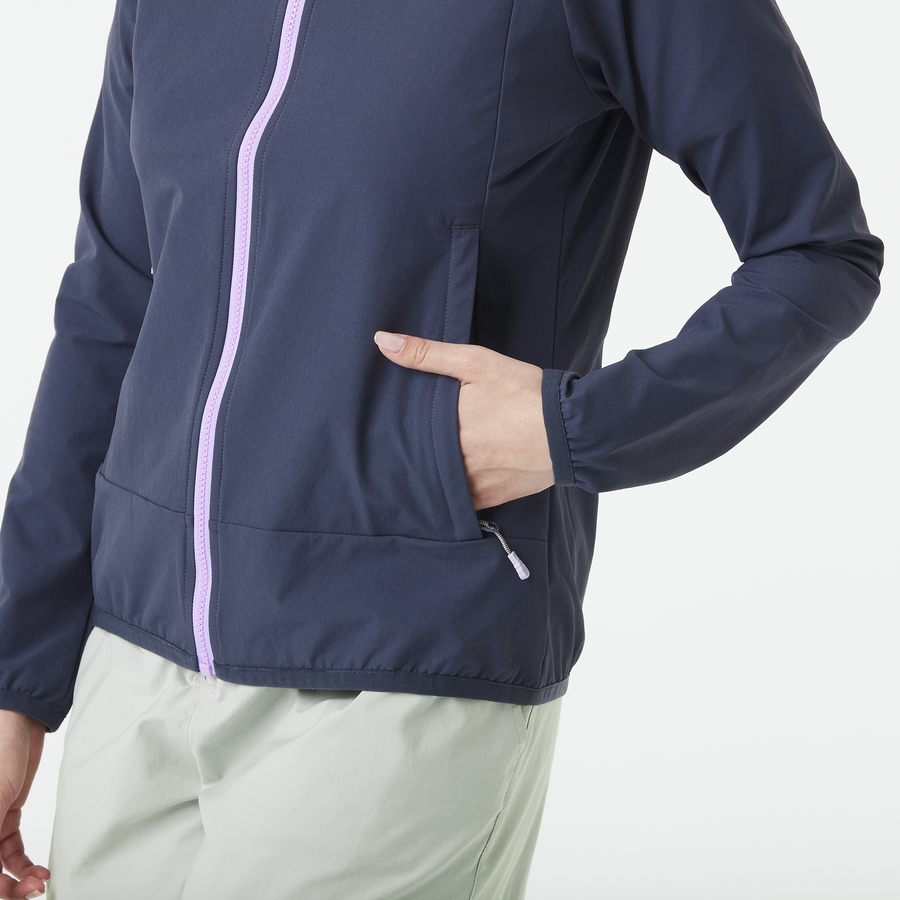 OUTIF W SOFTSHELL JKT __color:Odyssey_Gray#20