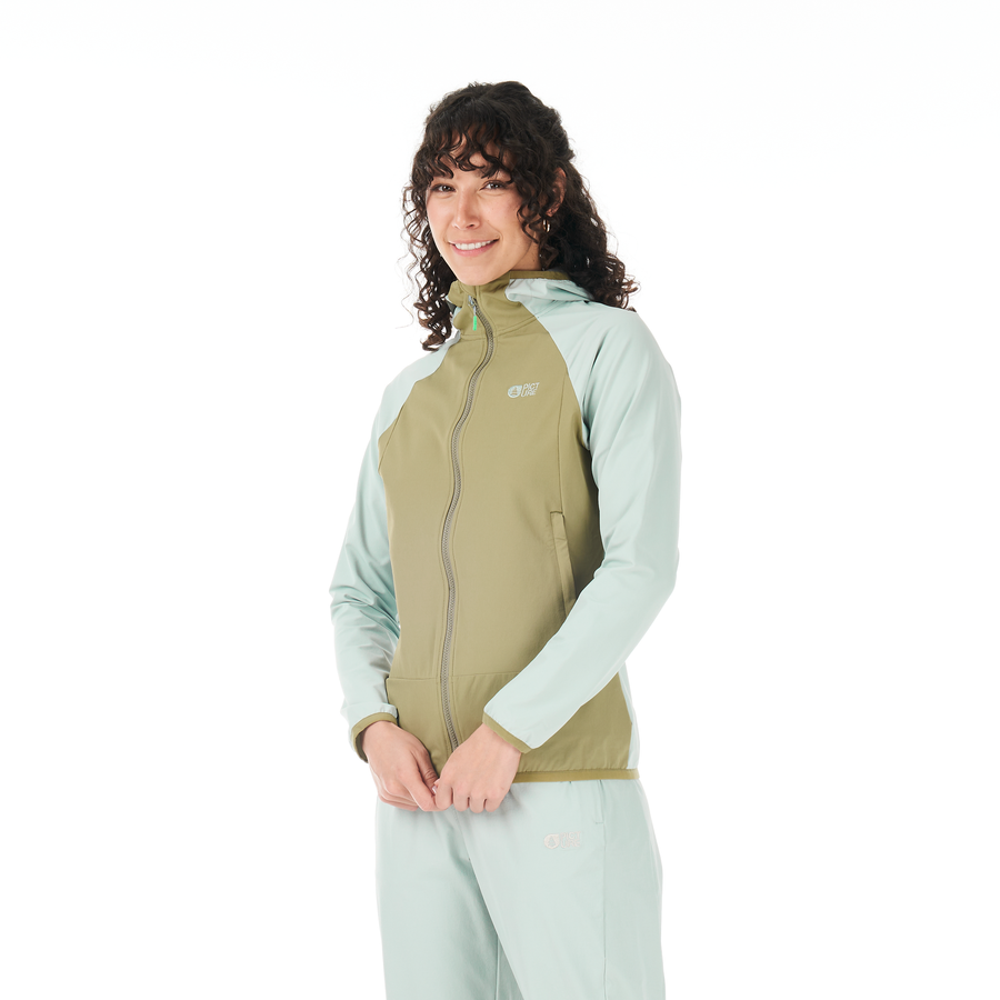 OUTIF W SOFTSHELL JKT __color:Aloe#0