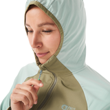 OUTIF W SOFTSHELL JKT __color:Aloe#5