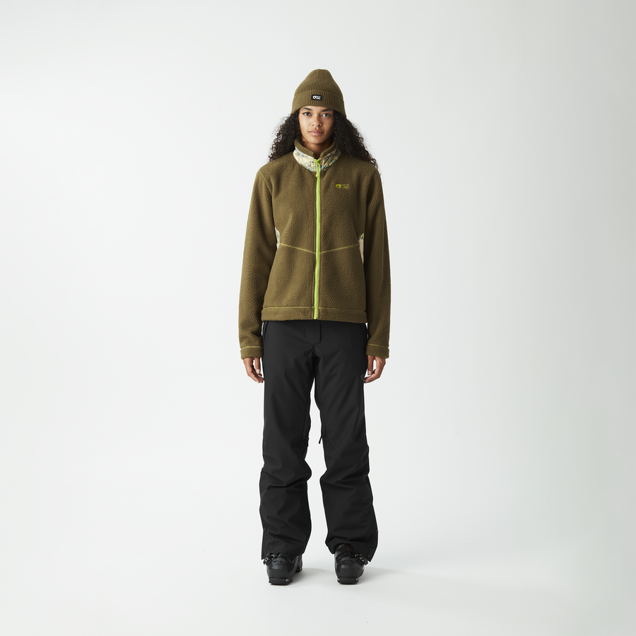 ZELKOVA ZIP FLEECE __color:Tobacco#0