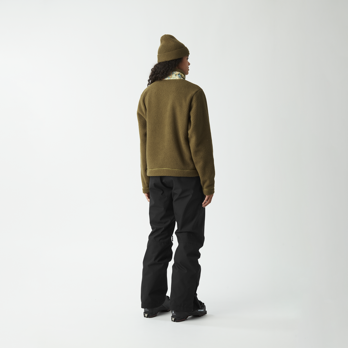 ZELKOVA ZIP FLEECE __color:Tobacco#1