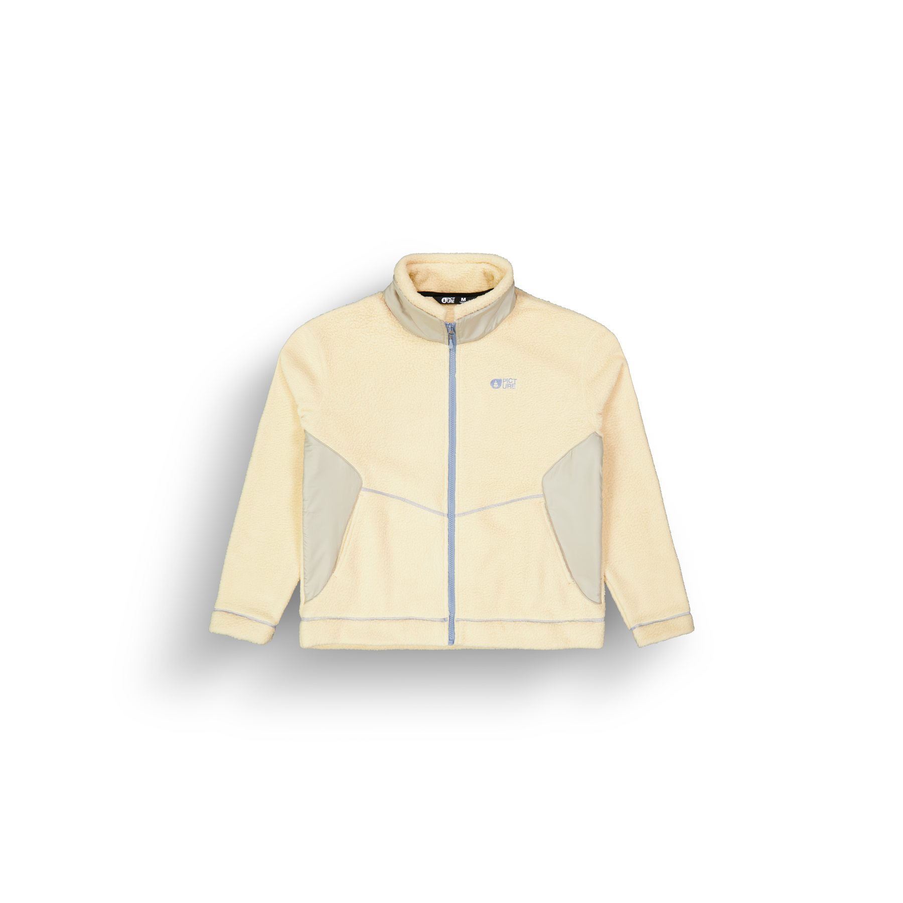 ZELKOVA ZIP FLEECE __color:Wood_Ash#12