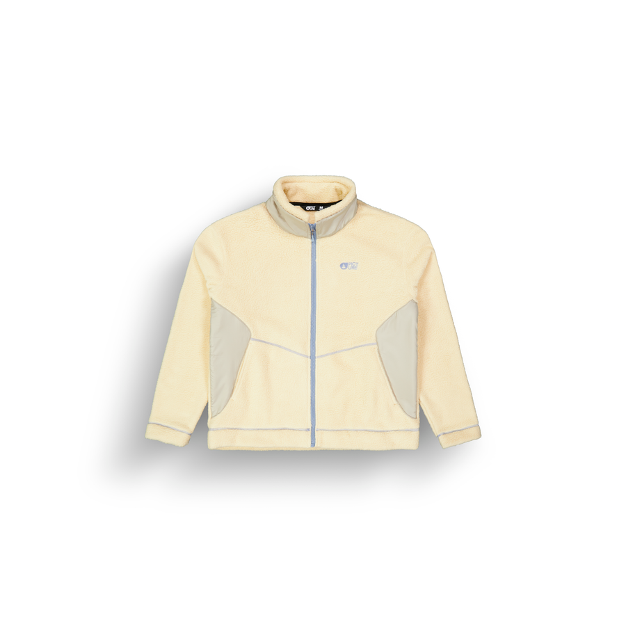ZELKOVA ZIP FLEECE __color:Wood_Ash#12