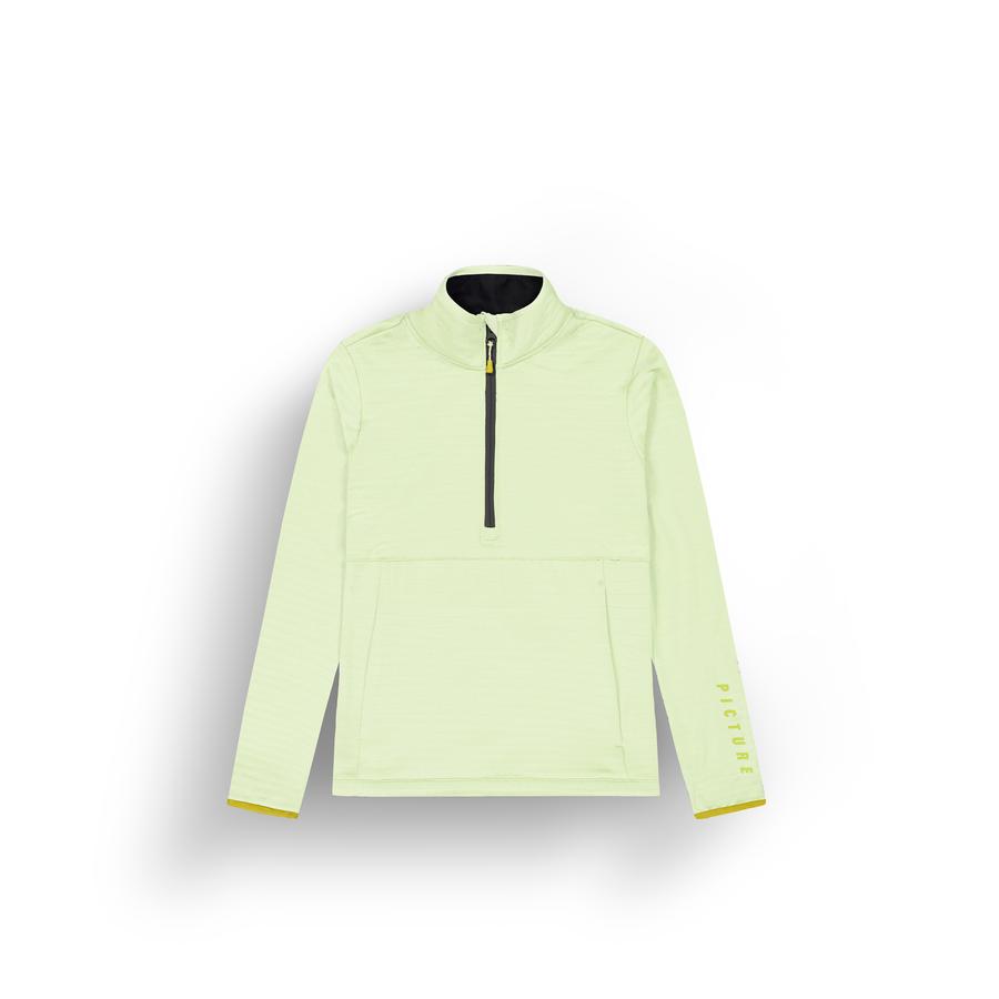 BAKE W 1/4 GRID FLEECE __color:Tender_Green#20