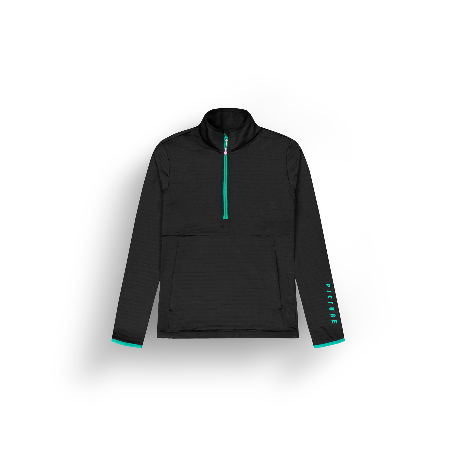 BAKE W 1/4 GRID FLEECE __color:Black#6