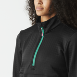 BAKE W 1/4 GRID FLEECE __color:Black#3