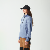 BAKE W 1/4 GRID FLEECE __color:Stonewash#9