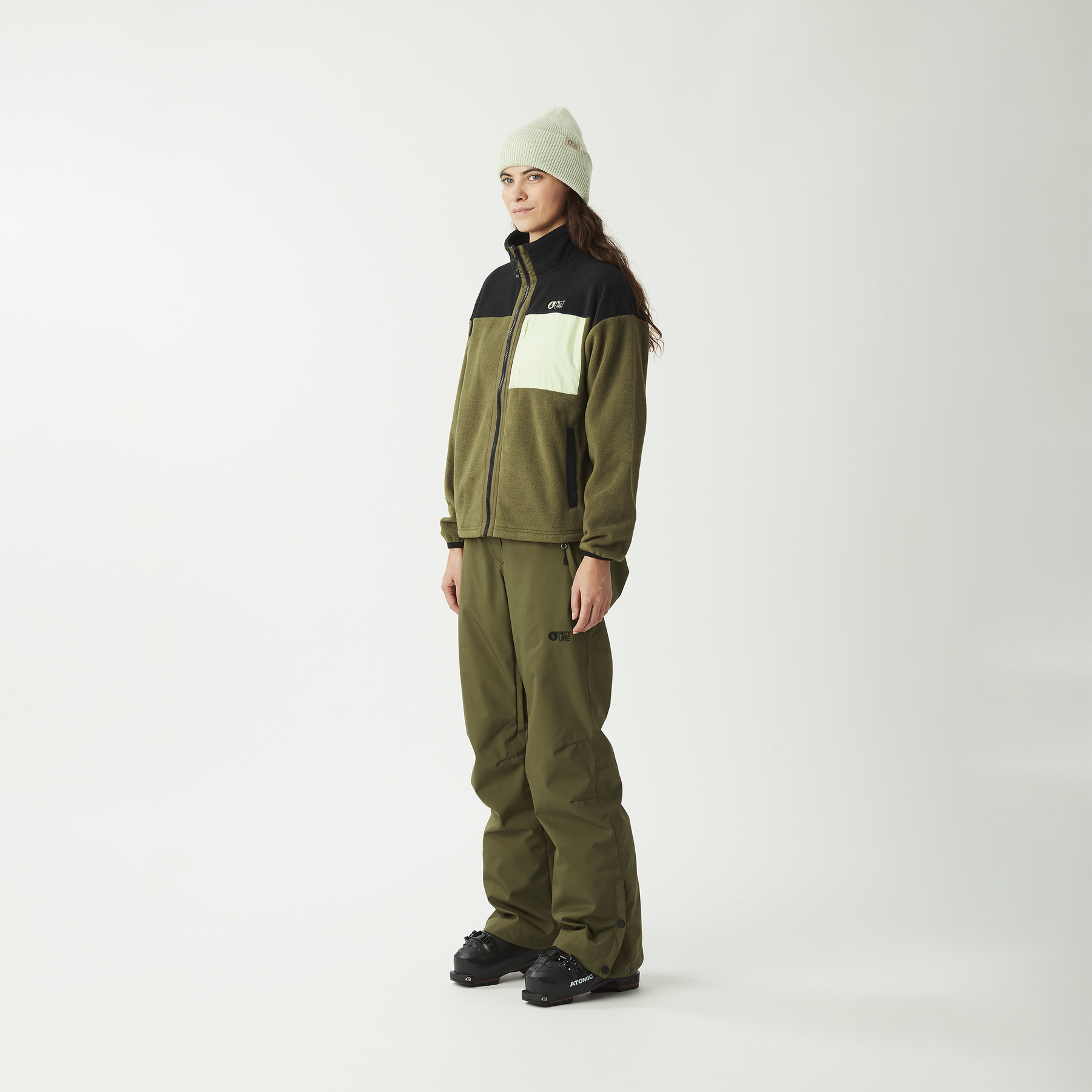 ARCCA W FZ FLEECE __color:Tobacco#9