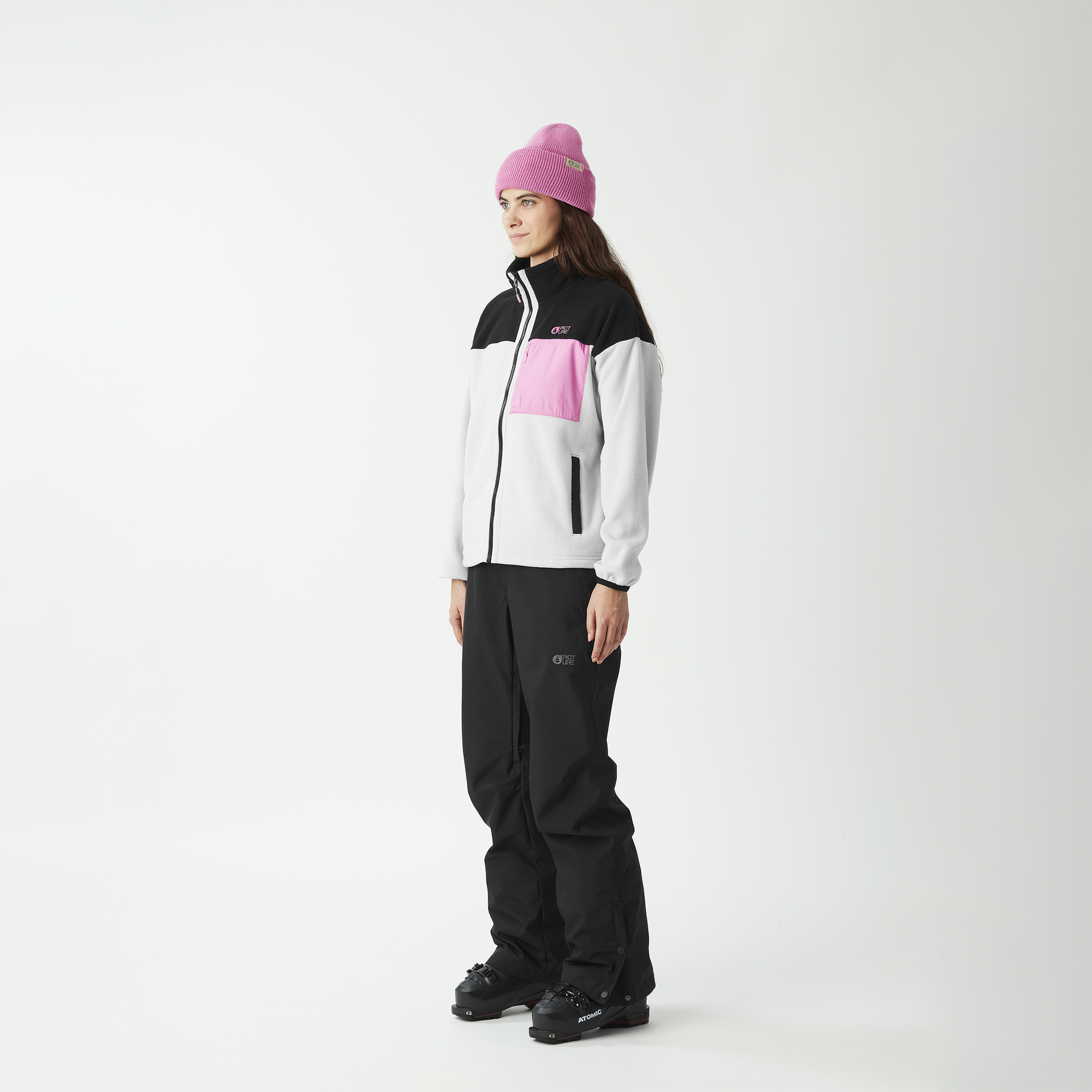 ARCCA W FZ FLEECE __color:Vapor_Grey#16