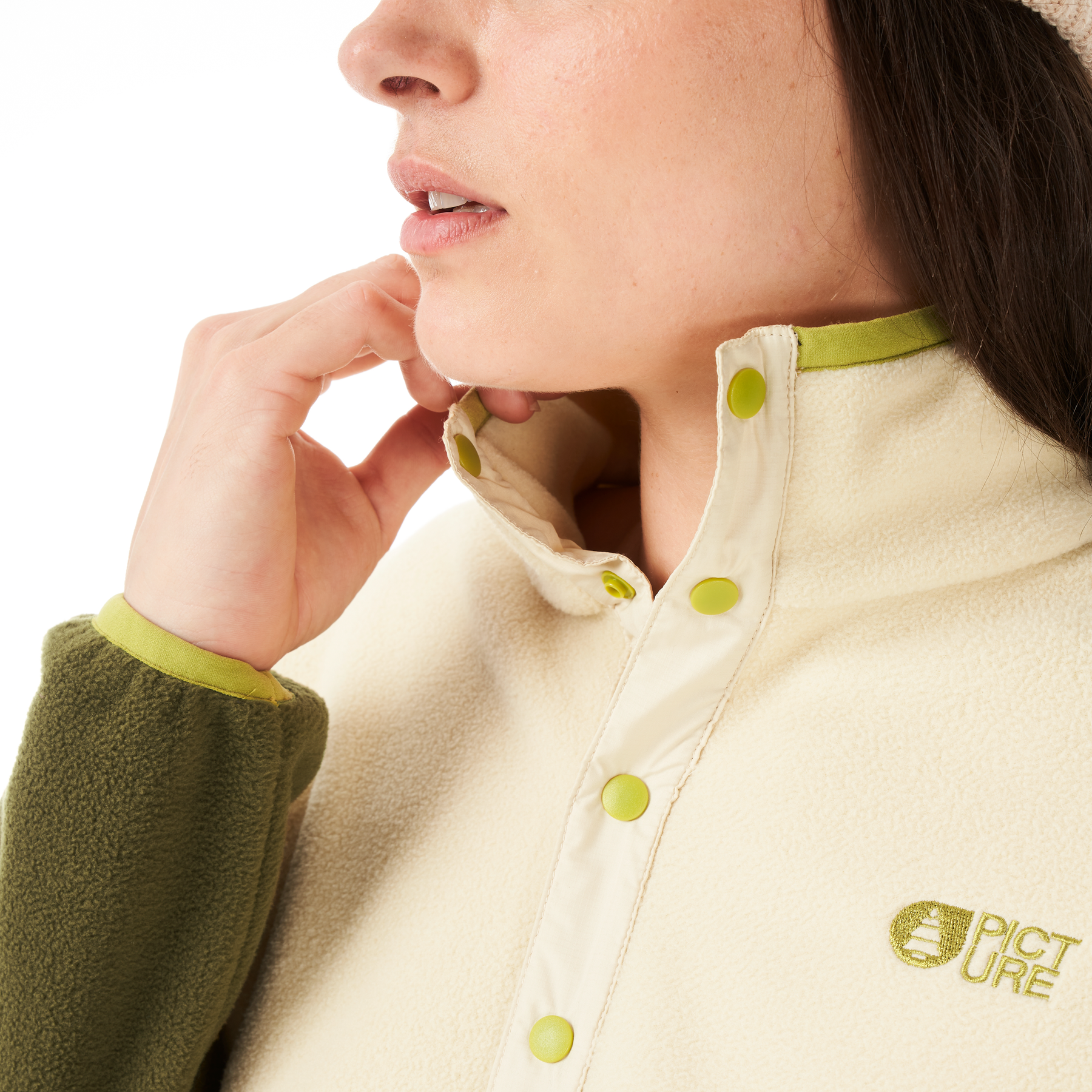 ARCCA W 1/4 FLEECE __color:Tobacco#19