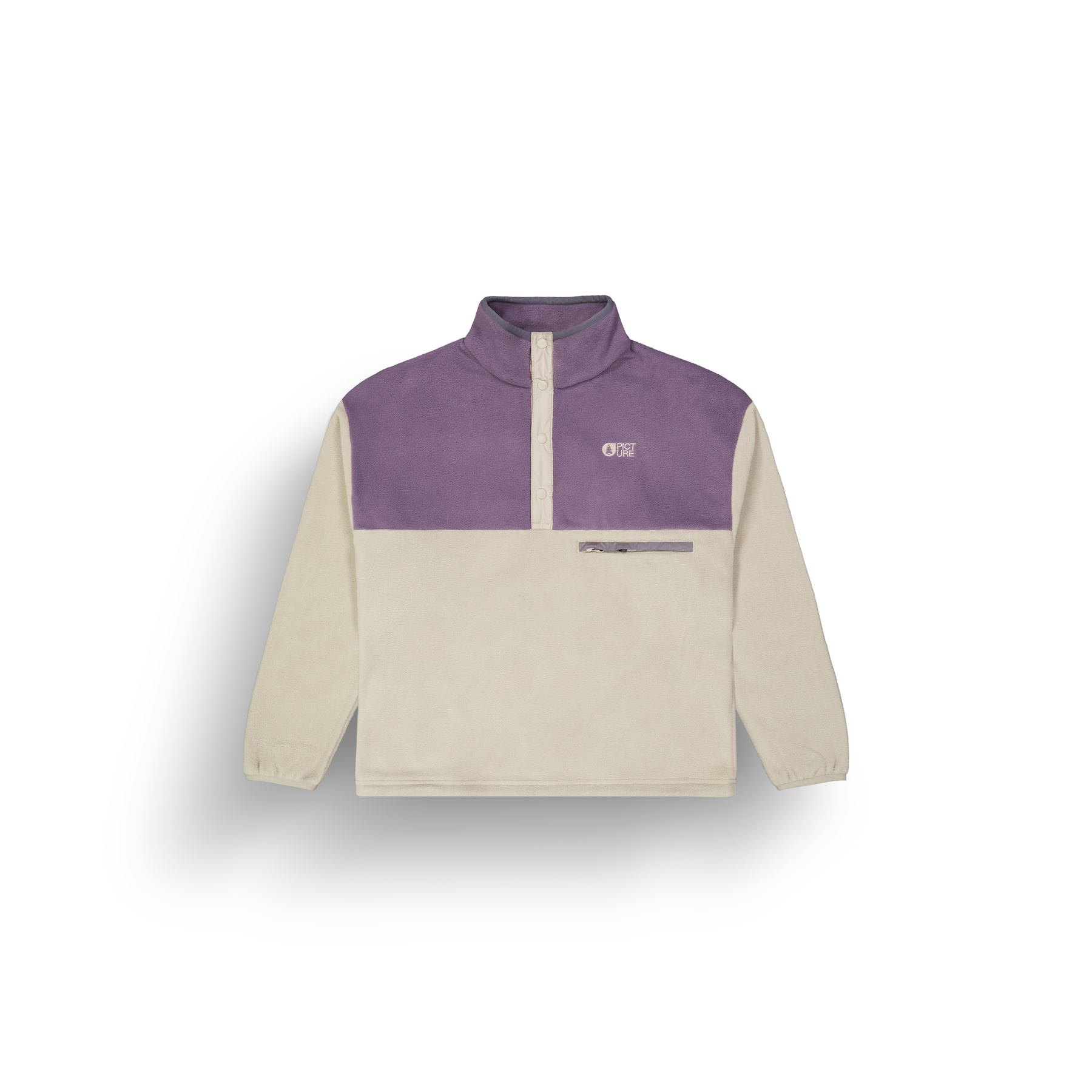ARCCA W 1/4 FLEECE __color:Pure_Cashmere#13