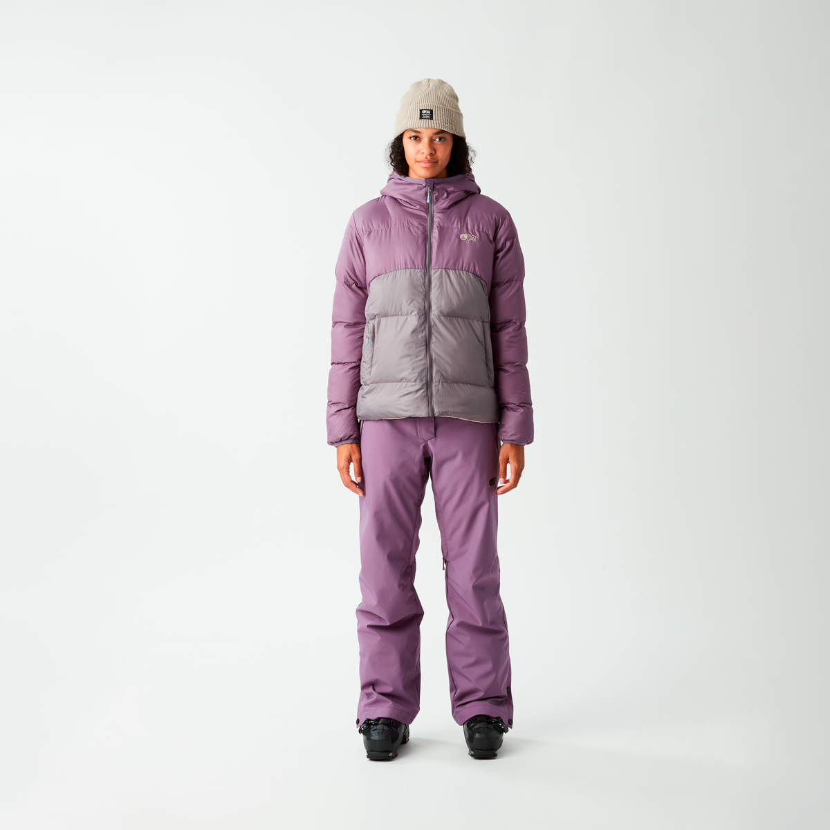 SCAPE W 2IN1 JKT __color:Grape_Jam_Pure_Cashmere#14