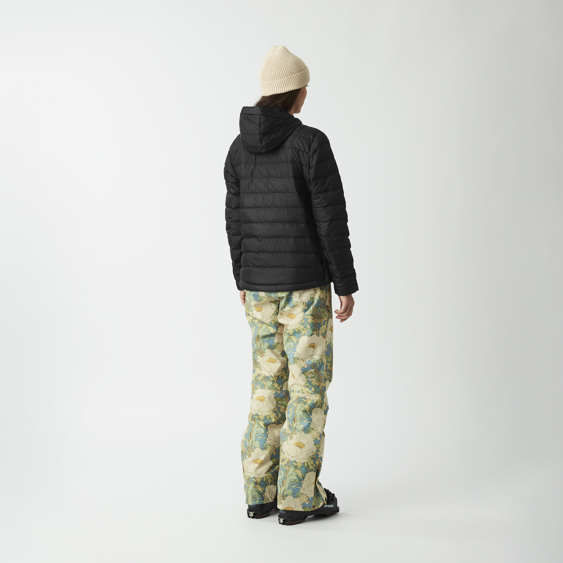 MID PUFF DOWN W JKT __color:Black#3