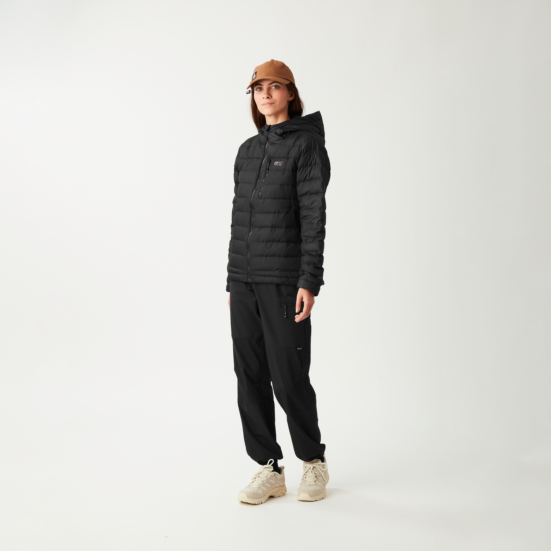 MID PUFF DOWN W JKT __color:Black#1