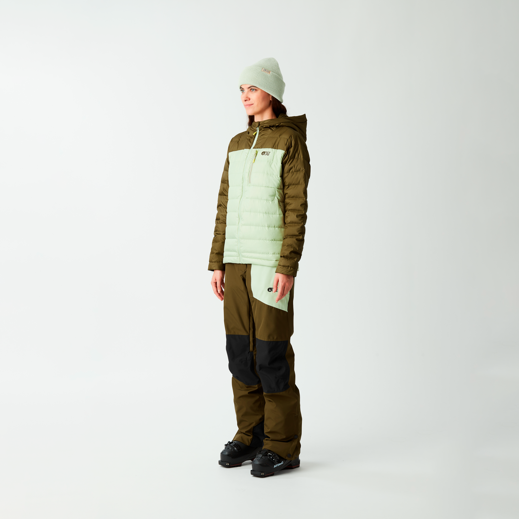 MID PUFF DOWN W JKT __color:Tobacco#33