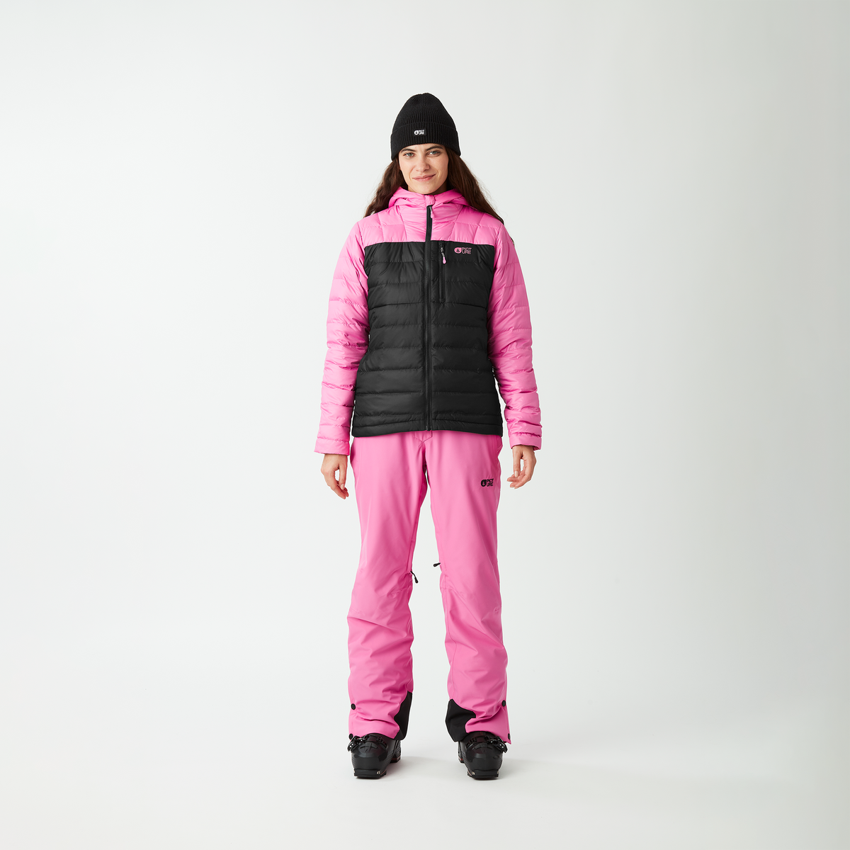 MID PUFF DOWN W JKT __color:Super_Pink#21