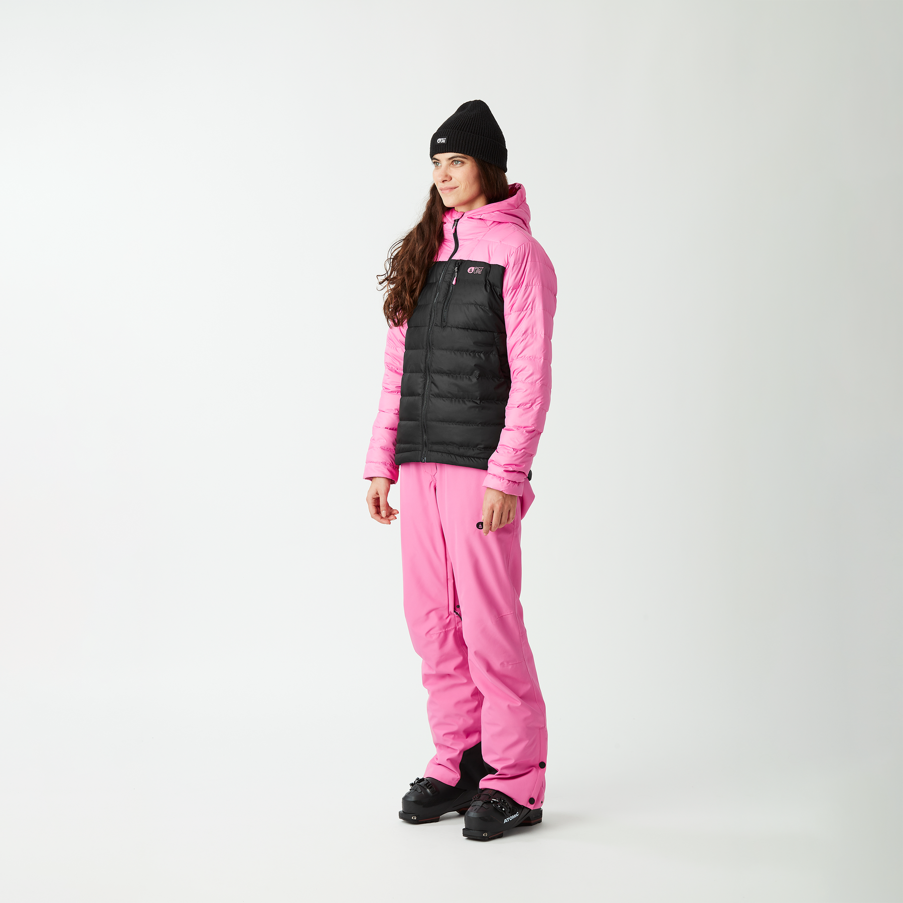 MID PUFF DOWN W JKT __color:Super_Pink#23