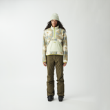 ZELKOVA 1/4 PRINT FLEECE __color:Timeless_Flower_Print#8