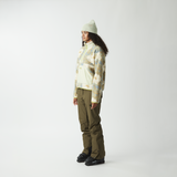 ZELKOVA 1/4 PRINT FLEECE __color:Timeless_Flower_Print#10