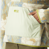 ZELKOVA 1/4 PRINT FLEECE __color:Timeless_Flower_Print#12