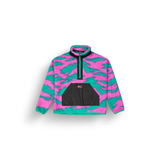 ZELKOVA 1/4 PRINT FLEECE __color:Retro_Bliss_Print#5
