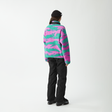 ZELKOVA 1/4 PRINT FLEECE __color:Retro_Bliss_Print#1