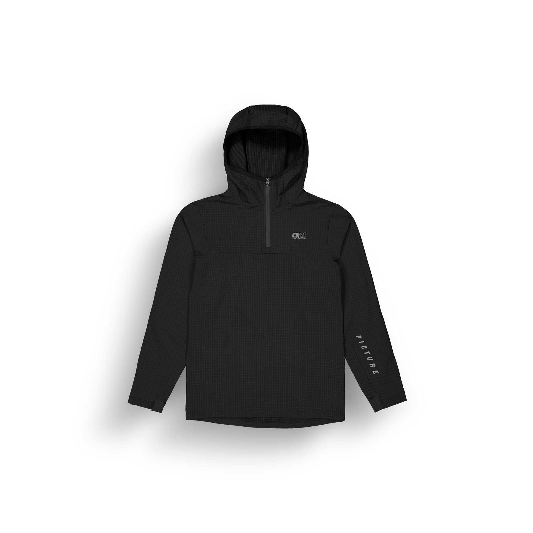 PARAGA W ZIP HOODIE __color:Black#6