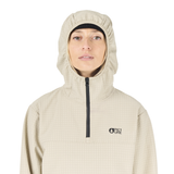 PARAGA W ZIP HOODIE __color:Pure_Cashmere#14