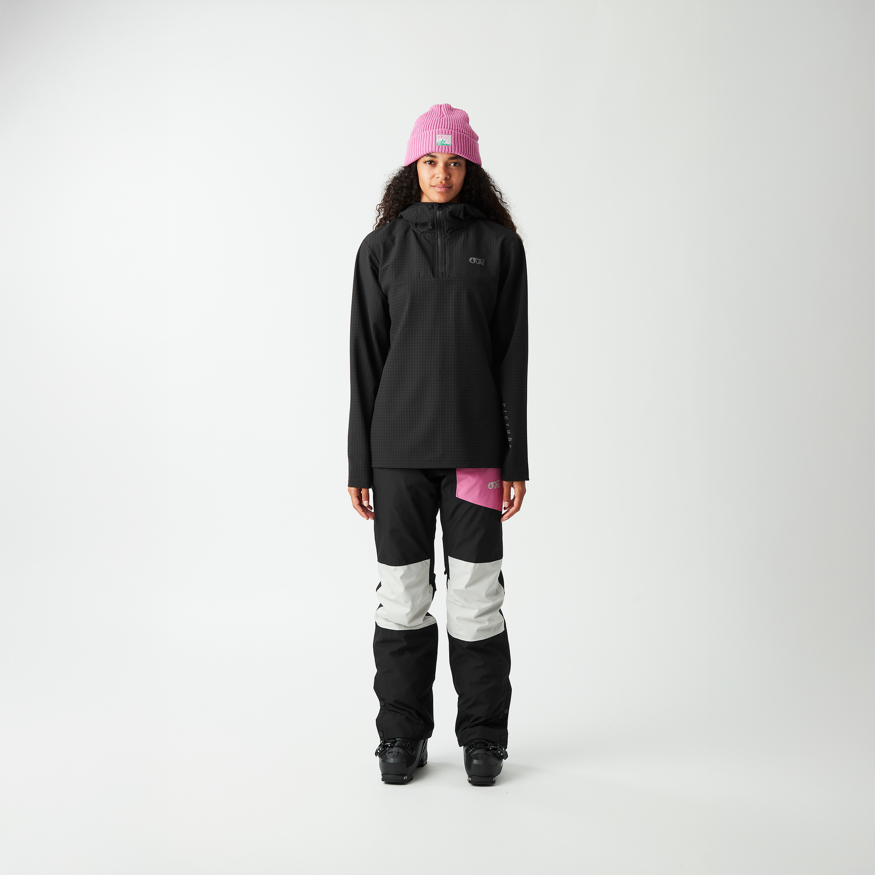 PARAGA W ZIP HOODIE __color:Black#2