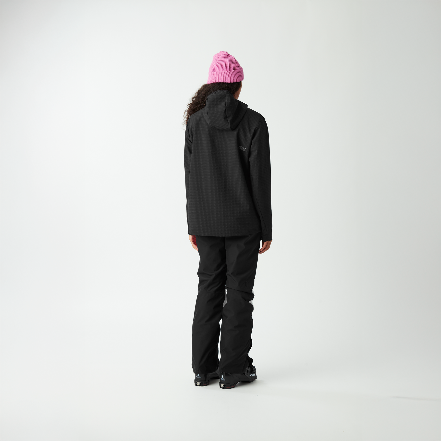 PARAGA W ZIP HOODIE __color:Black#4