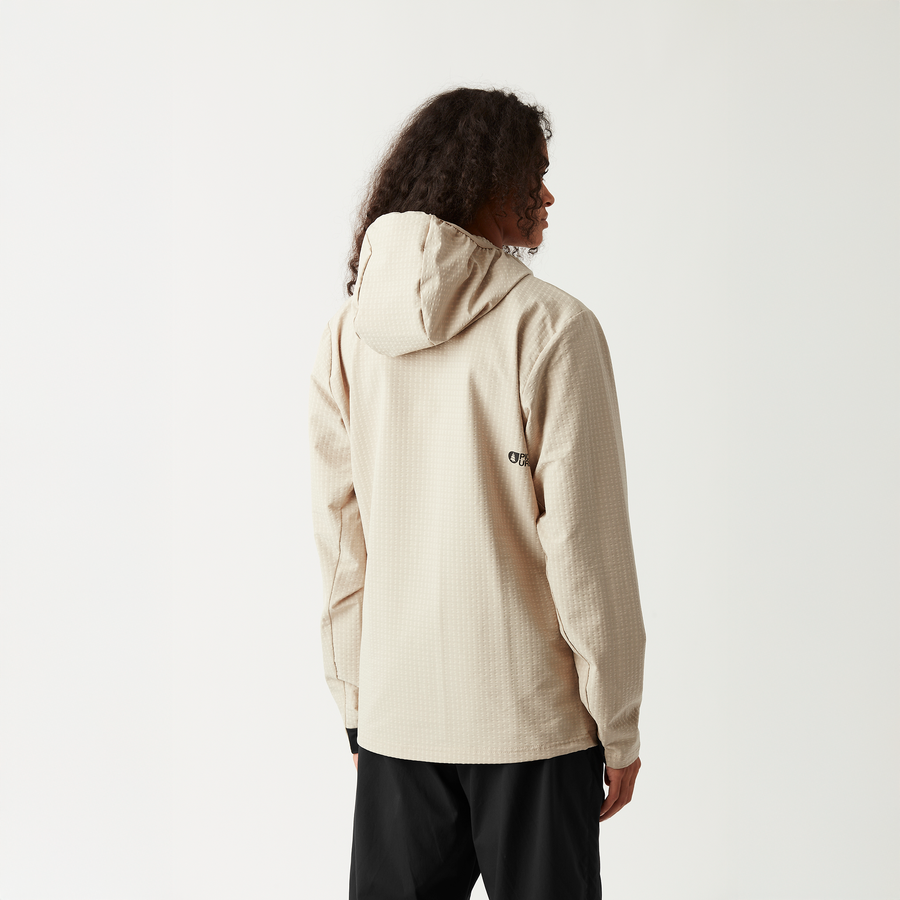 PARAGA W ZIP HOODIE __color:Pure_Cashmere#9