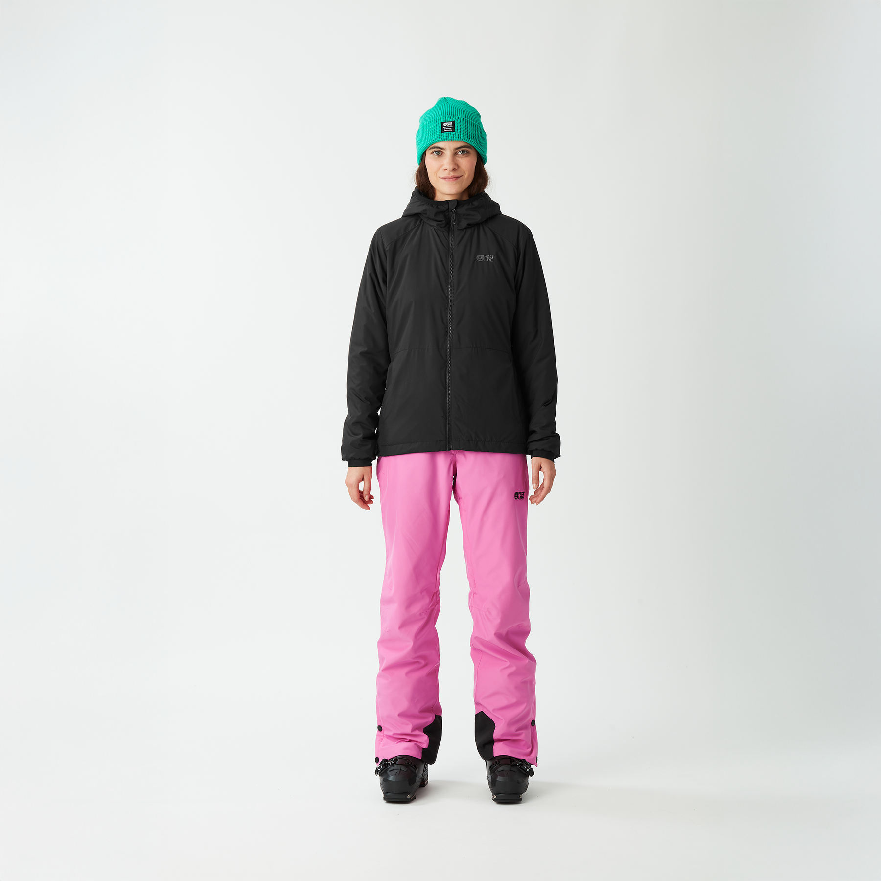 LANIN W HOODED PRIMALOFT® JKT __color:Black#2